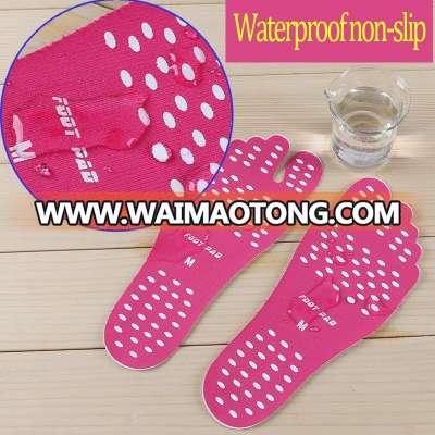 2017 Best seller anti slip elastic foot protect shoe insole ,shoe pad for Beach,SPA,YOGA